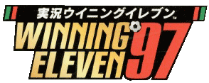 J.League Jikkyou Winning Eleven '97 logo for Playstation